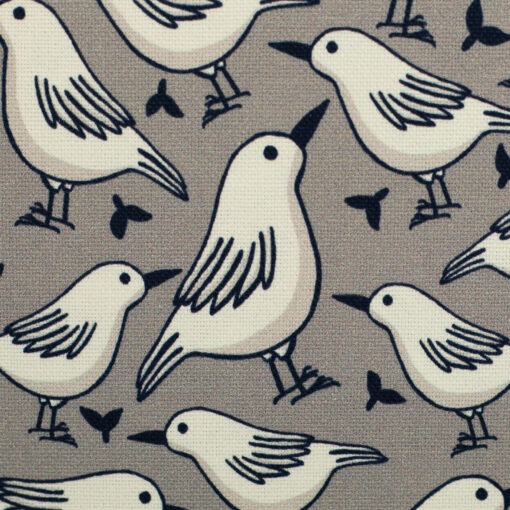 Canvas Swafing Möwe Grau Garden stories by Emjo Design