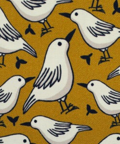 Canvas Swafing Möwe Senf Garden stories by Emjo Design
