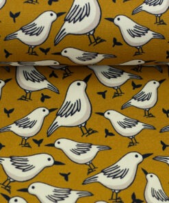 Canvas Swafing Möwe Senf Garden stories by Emjo Design