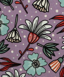 Canvas Swafing Blumenmeer Flieder Garden stories by Emjo Design