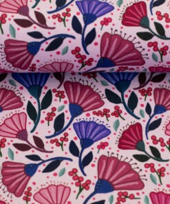 Canvas Swafing Blumenmeer Rosa Garden stories by Emjo Design