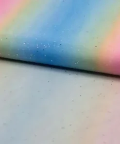 Soft Tüll Regenbogen Glitter