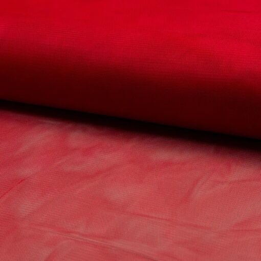 Soft Tüll uni rot