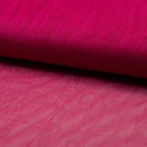 Soft Tüll uni fuchsia