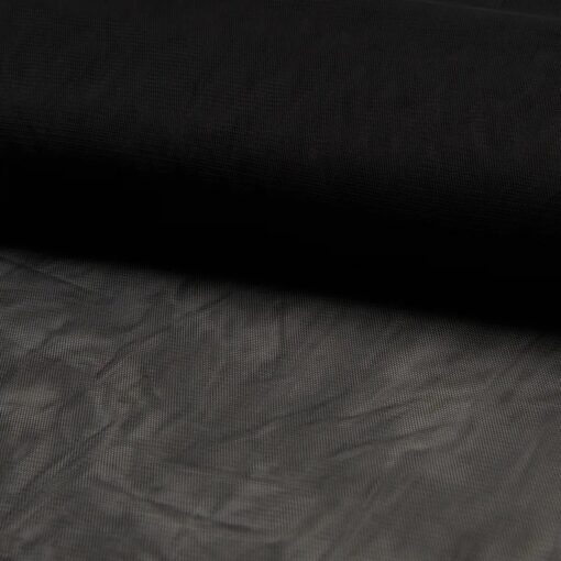 Soft Tüll uni schwarz