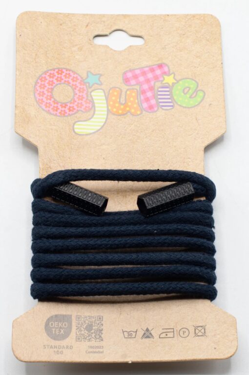 Fertigkordel Baumwolle 5mm navy