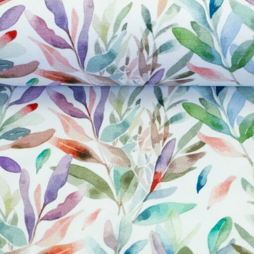 Jersey Jule Aquarell Blätter