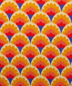 Jersey Feather Fan Orange