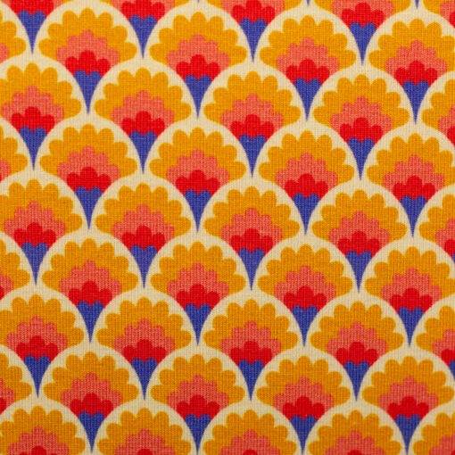 Jersey Feather Fan Orange