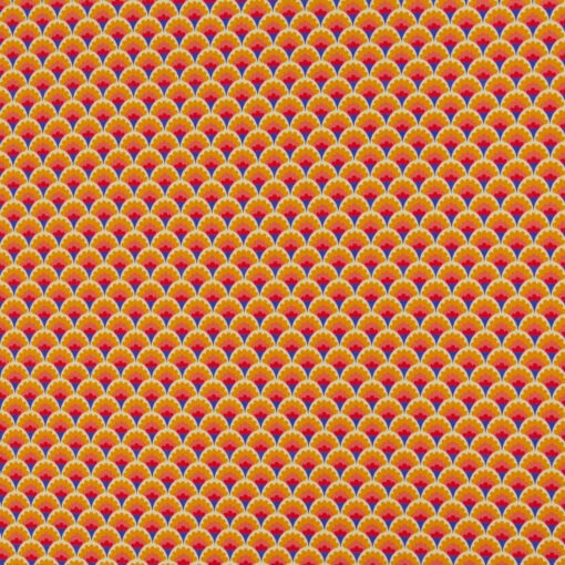 Jersey Feather Fan Orange