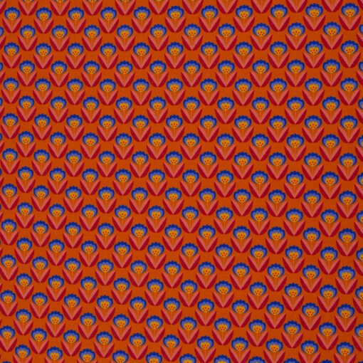 Jersey Feather Fan Orange