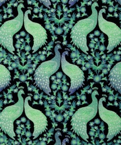 Canvas Swafing Peacock Wedding
