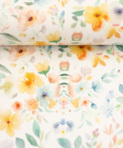 Jersey Villach Aquarell Blume