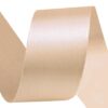 Satinband / Atlasband 40mm dunkel Gold