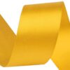 Satinband / Atlasband 40mm Gelb