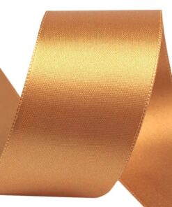Satinband / Atlasband 40mm Gold