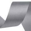 Satinband / Atlasband 40mm dunkel Grau