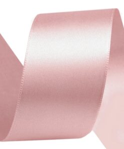 Satinband / Atlasband 40mm Puder