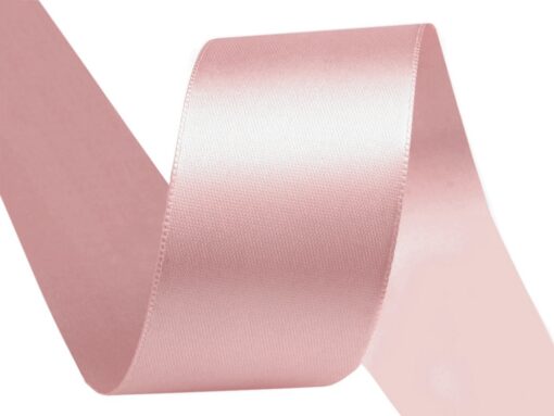 Satinband / Atlasband 40mm Puder