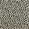 Viskose Dotties auf Schwarz