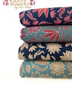 Canvas Retro Flowers