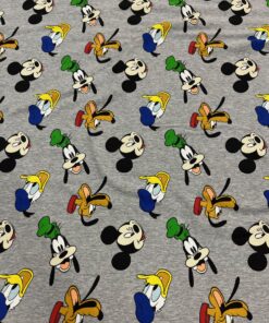 French Terry Mickey Mouse & co.