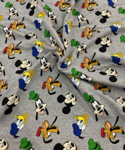 French Terry Mickey Mouse & co.