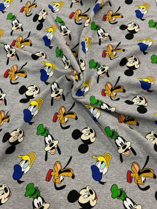 French Terry Mickey Mouse & co.