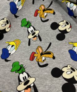 French Terry Mickey Mouse & co.