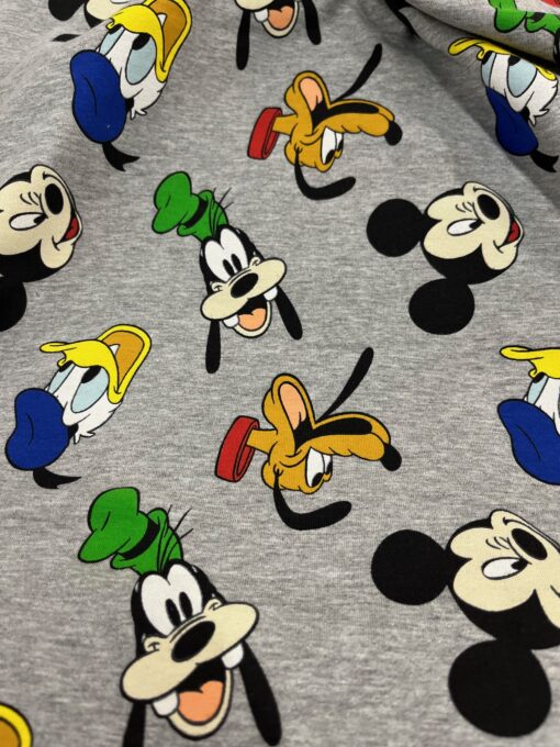 French Terry Mickey Mouse & co.