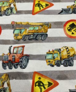 Jersey Baustelle auf gestreift