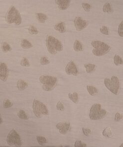 Jersey Jacquard Heart sand