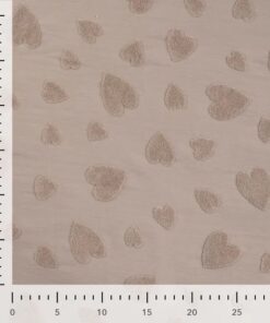 Jersey Jacquard Heart sand