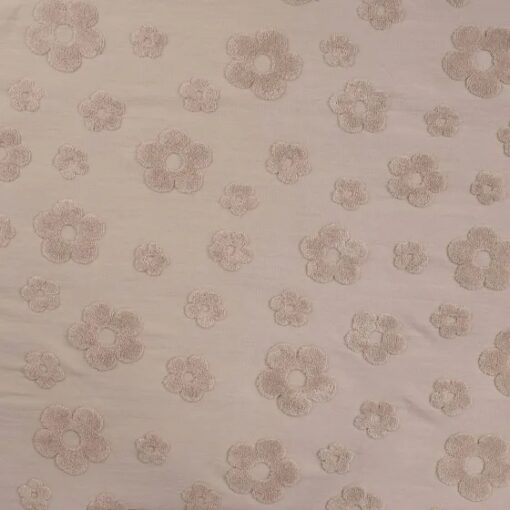 Jersey Jacquard Flower sand
