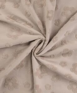 Jersey Jacquard Flower sand