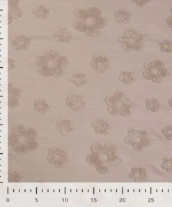 Jersey Jacquard Flower sand