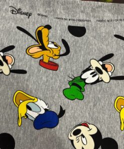 French Terry Mickey Mouse & co.