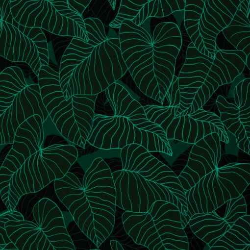 Viskose Thorsten Berger Tropical Forest petrol
