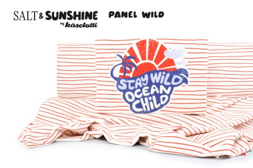 French Terry Wild Panel Käselotti