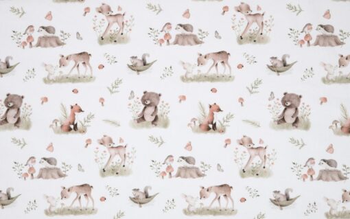 Baumwolle Wald Tiere