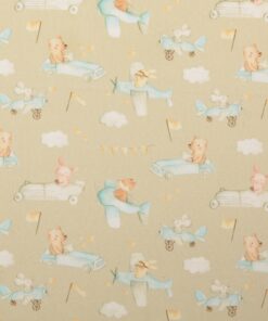 Baumwolle Sonntags ausfahrt beige