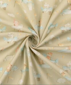 Baumwolle Sonntags ausfahrt beige