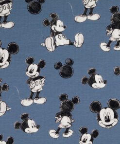 Jersey Mickey Mouse denim