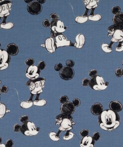 Jersey Mickey Mouse denim