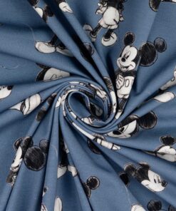 Jersey Mickey Mouse denim