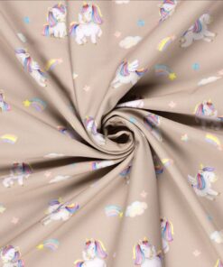 Softshell Einhorn mit Regenbogen