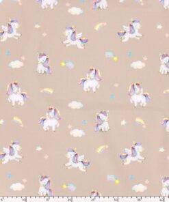 Softshell Einhorn mit Regenbogen