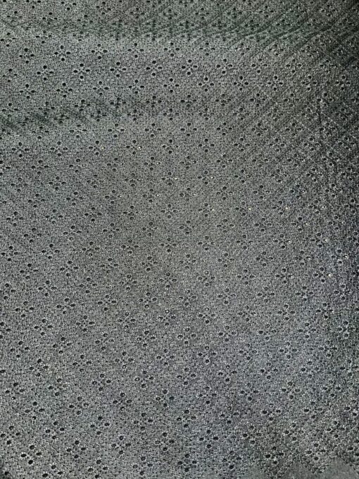 Baumwolle Stickerei schwarz