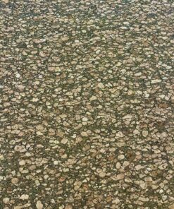 Korkstoff dunkel mit gold