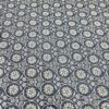 Beschichtete Baumwolle Ranke bleu
